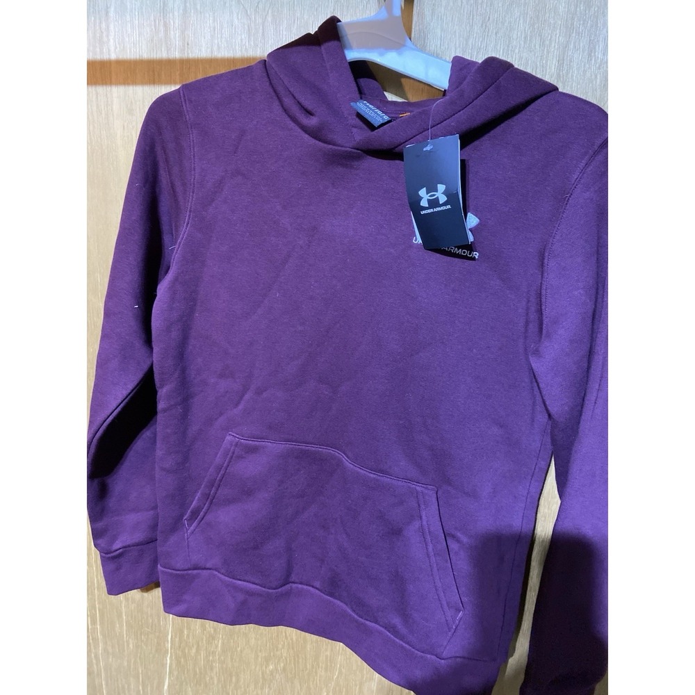 Under Armour Youth Large Maroon Hoodie